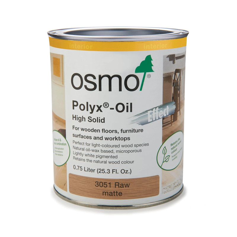 Polyx-Oil - Solvent Based - Finish Color:Raw - Sheen:Matte - Size:0.75 Liter